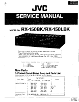 JVC RX-150-BK-Service-Manual